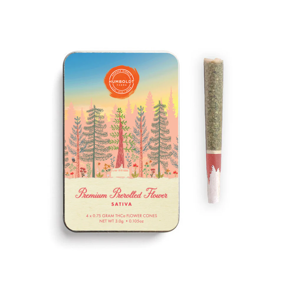 Humboldt THCA Premium Pre-rolls (S) Papaya Bomb 4/pk (Reg. Price $25)
